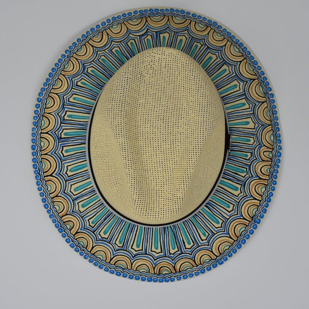 Hand-Painted Sombreros Mexican Sun Hats